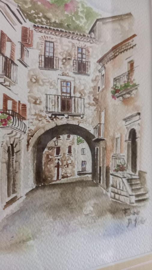 Alloggi Piazza Umberto Primo Pacentro Luaran gambar